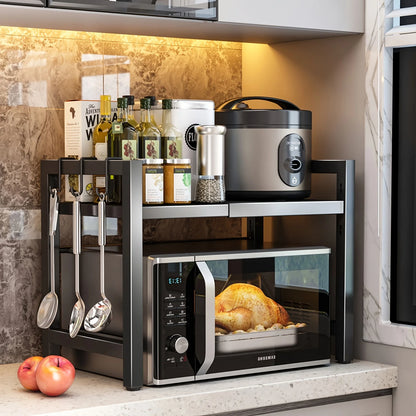 Expandable Microwave Shelf