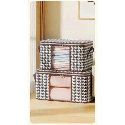 Houndstooth Quilt Storage Bag