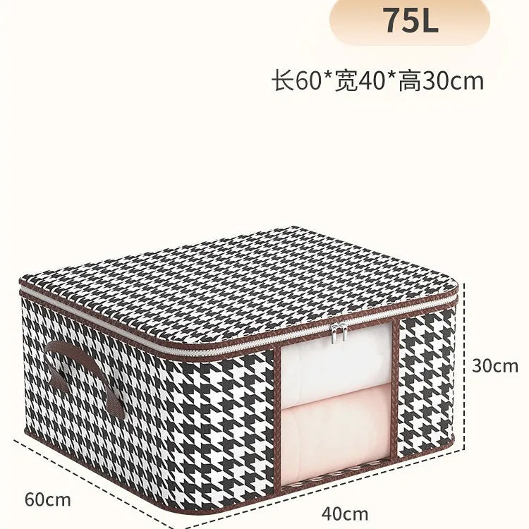 Houndstooth Quilt Storage Bag