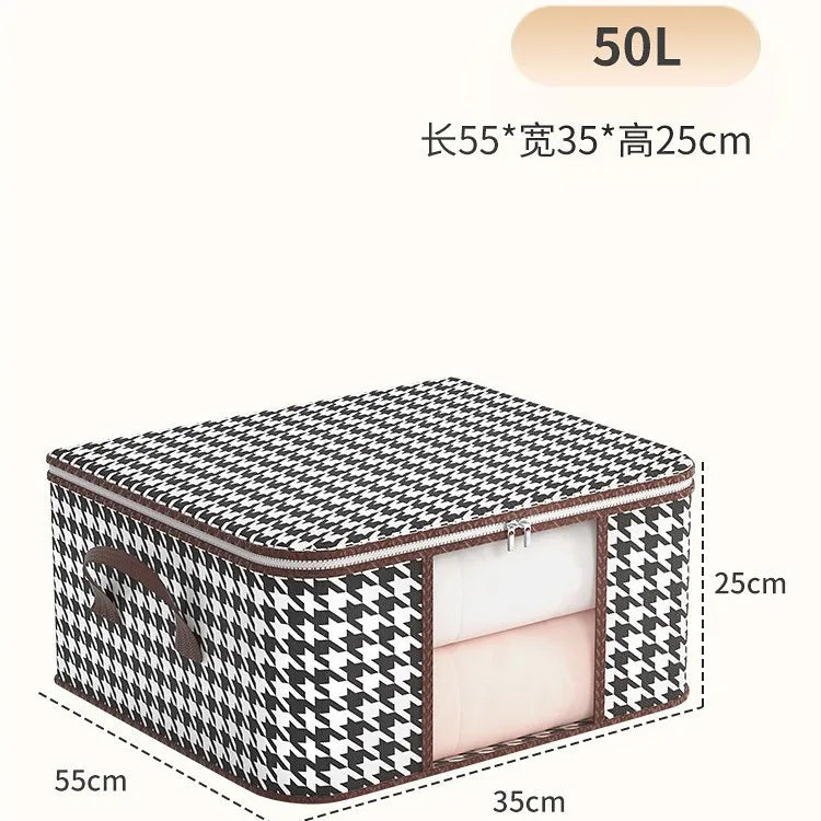 Houndstooth Quilt Storage Bag