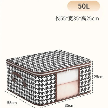 Houndstooth Quilt Storage Bag