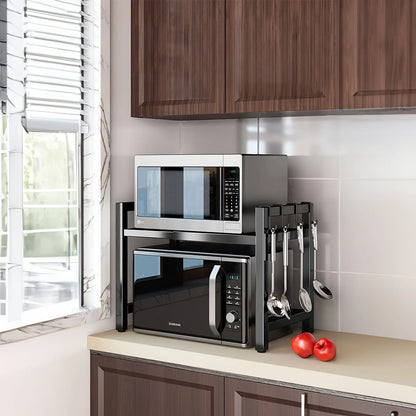 Expandable Microwave Shelf