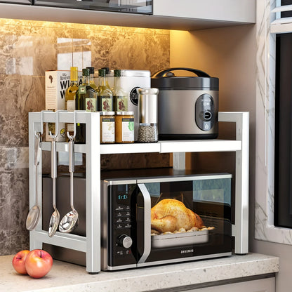 Expandable Microwave Shelf