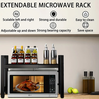 Expandable Microwave Shelf