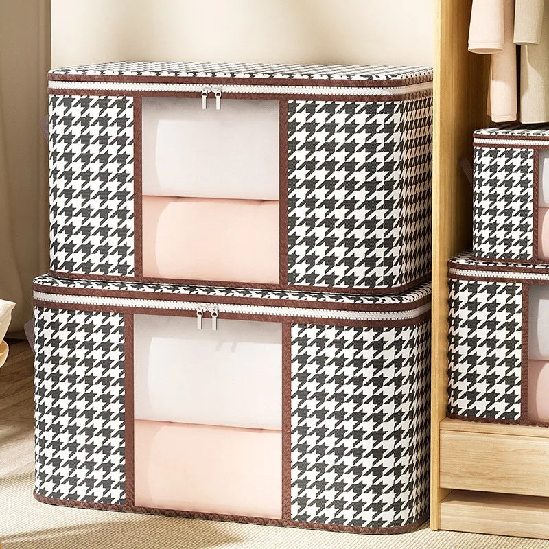 Houndstooth Quilt Storage Bag