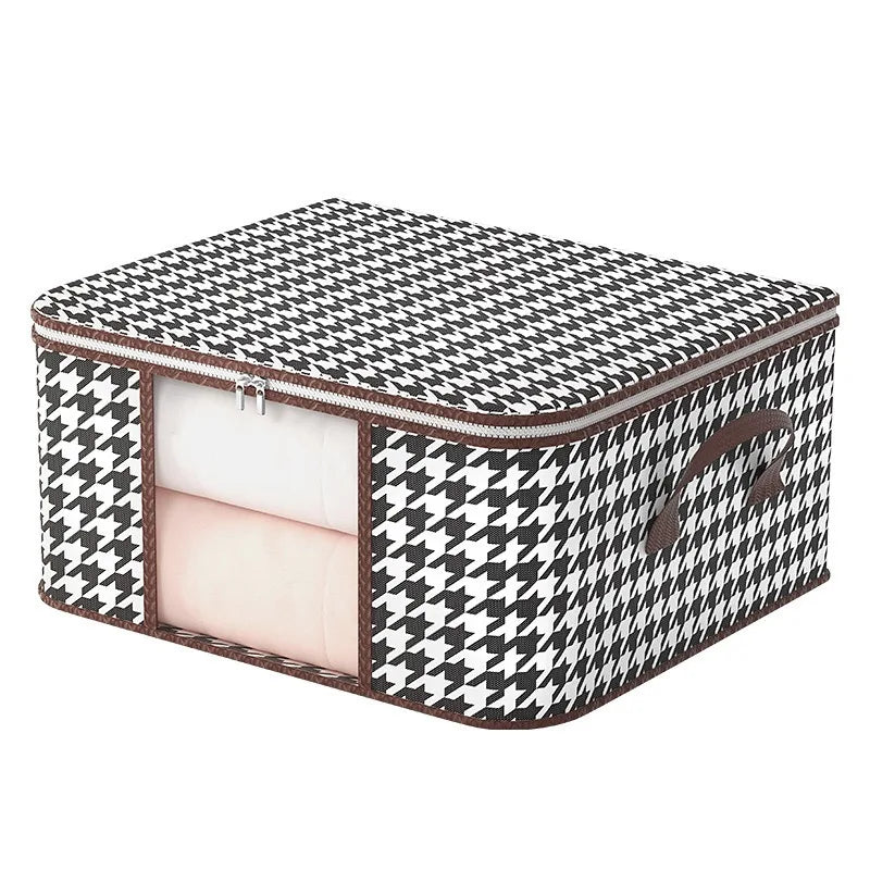 Houndstooth Quilt Storage Bag